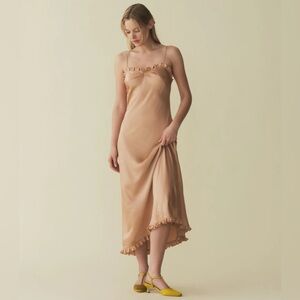 Doen Silk Calsi Dress—Beechwood